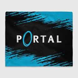 Плед флисовый PORTAL ПОРТАЛ, цвет: 3D-велсофт