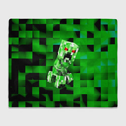 Плед Minecraft creeper