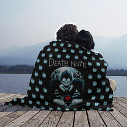 Плед флисовый Death Note, цвет: 3D-велсофт — фото 2
