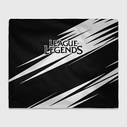 Плед флисовый League of Legends, цвет: 3D-велсофт