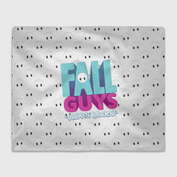 Плед флисовый Fall Guys, цвет: 3D-велсофт