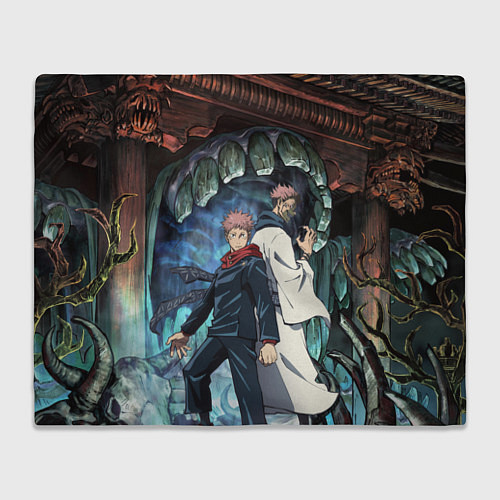 Плед Jujutsu Kaisen Sukuna подземелье / 3D-Велсофт – фото 1