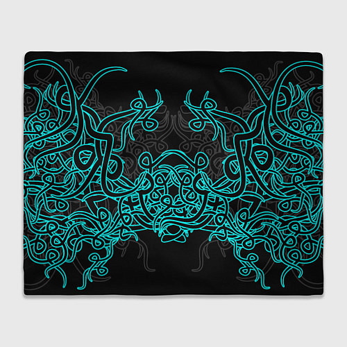 Плед Узоры магия / 3D-Велсофт – фото 1