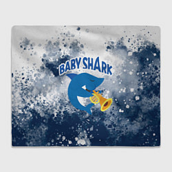 Плед BABY SHARK БЭБИ ШАРК