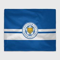 Плед флисовый LEICESTER CITY, цвет: 3D-велсофт