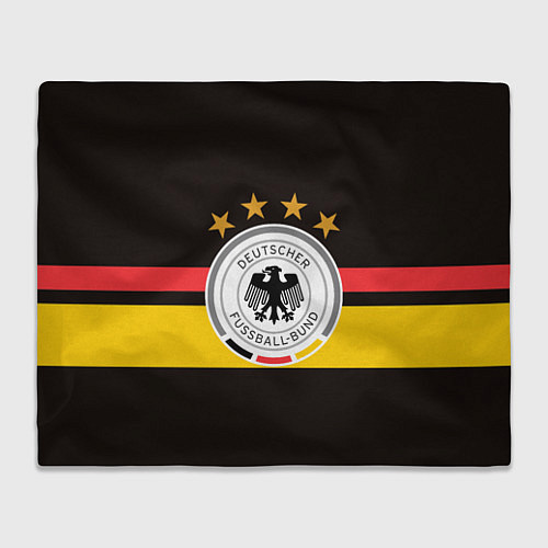 Плед СБОРНАЯ ГЕРМАНИИ / 3D-Велсофт – фото 1