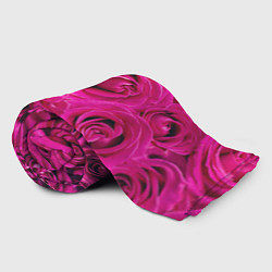 Плед флисовый Розы, цвет: 3D-велсофт — фото 2