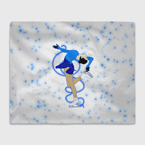 Плед Фигурное катание / 3D-Велсофт – фото 1