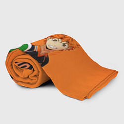 Плед флисовый ВОЛЕЙБОЛ!! HAIKYUU!!, цвет: 3D-велсофт — фото 2