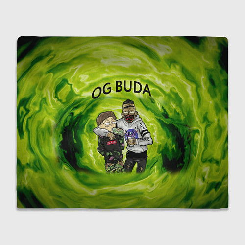 Плед Репер - OG Buda / 3D-Велсофт – фото 1