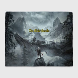 Плед флисовый The Elder Scrolls, цвет: 3D-велсофт