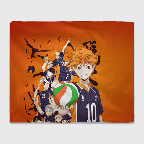 Плед ВОЛЕЙБОЛ!! HAIKYUU!! / 3D-Велсофт – фото 1