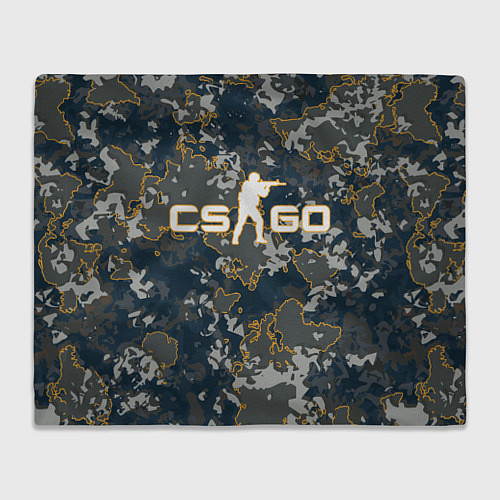 Плед CS:GO - Camo / 3D-Велсофт – фото 1