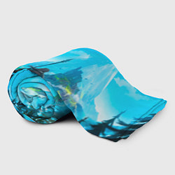 Плед флисовый Вальгала, цвет: 3D-велсофт — фото 2