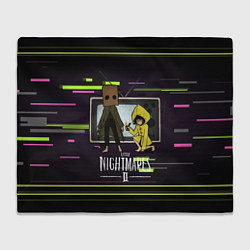 Плед флисовый Little Nightmares 2, цвет: 3D-велсофт