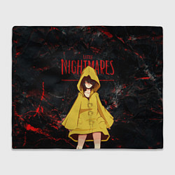Плед флисовый Little Nightmares 2, цвет: 3D-велсофт