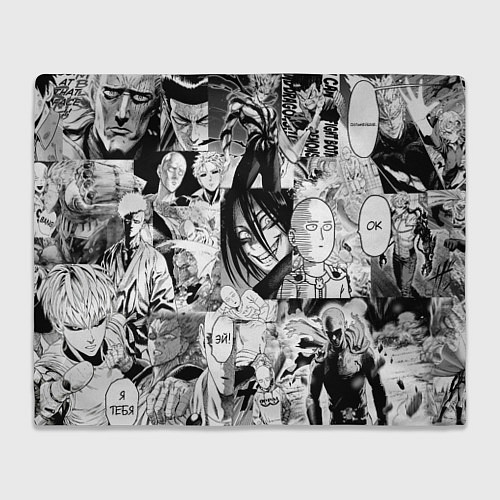 Плед One-Punch Man Ванпачмен / 3D-Велсофт – фото 1