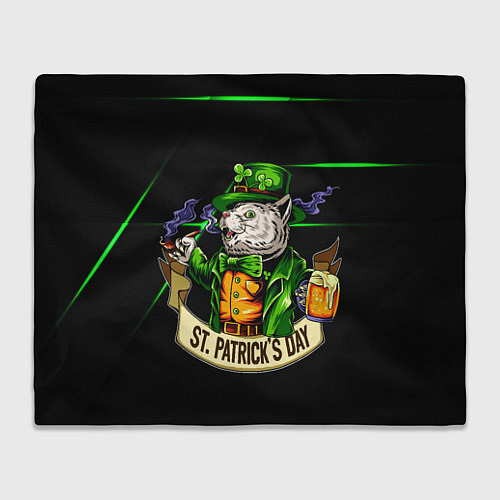 Плед Saint Patricks Day / 3D-Велсофт – фото 1