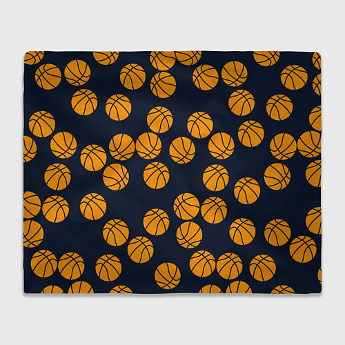 Плед Баскетбольные мячи / 3D-Велсофт – фото 1