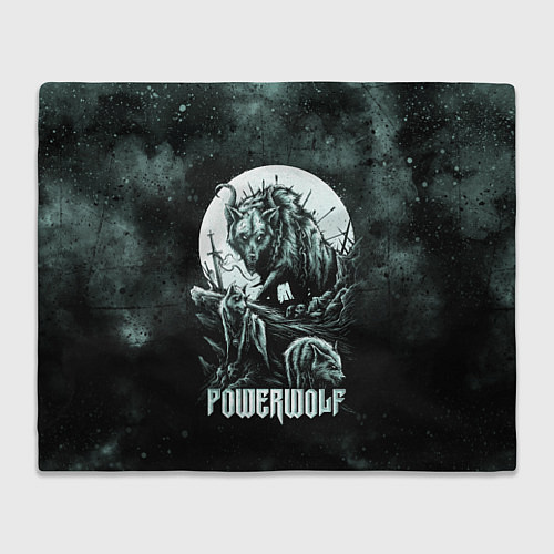 Плед Powerwolf / 3D-Велсофт – фото 1