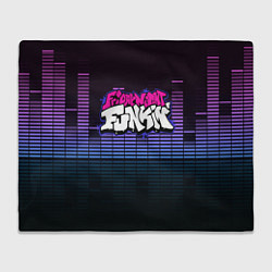 Плед флисовый Friday Night Funkin, цвет: 3D-велсофт
