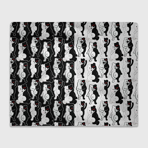 Плед MONOKUMA МОНОКУМА ПАТТЕРН / 3D-Велсофт – фото 1