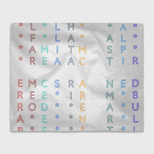 Плед Команды Формулы 1 / 3D-Велсофт – фото 1