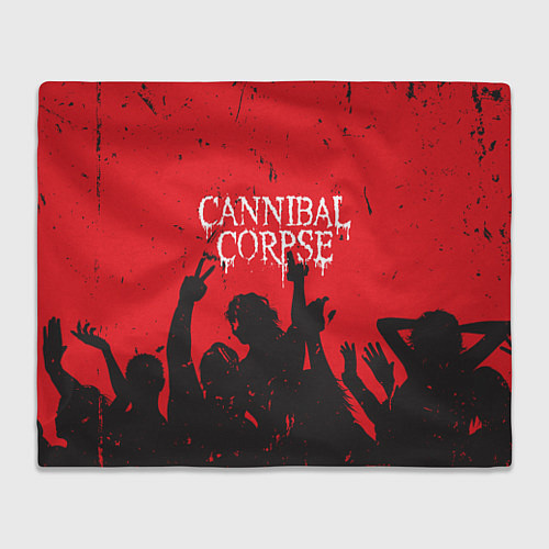 Плед Cannibal Corpse Труп Каннибала Z / 3D-Велсофт – фото 1