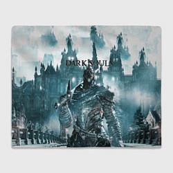 Плед флисовый Dark Souls, цвет: 3D-велсофт