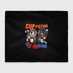 Плед флисовый CUP FICTION, цвет: 3D-велсофт