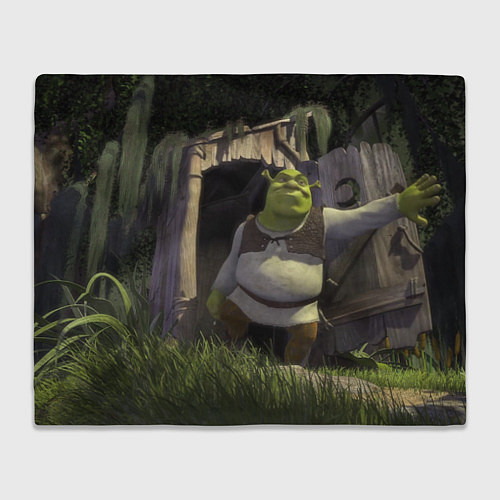 Плед Shrek: Somebody Once Told Me / 3D-Велсофт – фото 1