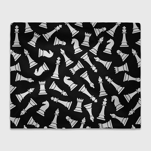 Плед Фигуры, Шахматы / 3D-Велсофт – фото 1