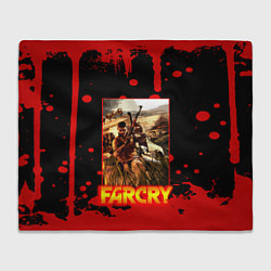 Плед флисовый FARCRY ФАРКРАЙ GAME, цвет: 3D-велсофт