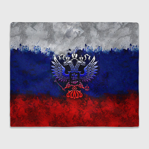 Плед Россия Russia Герб / 3D-Велсофт – фото 1