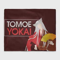 Плед флисовый Tomoe Yokai, цвет: 3D-велсофт