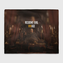 Плед флисовый RESIDENT EVIL VILLAGE РЕ ДЕРЕВНЯ Z, цвет: 3D-велсофт