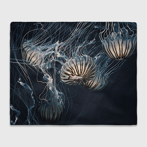 Плед Рисунок медуза / 3D-Велсофт – фото 1