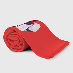 Плед флисовый Suga Red, цвет: 3D-велсофт — фото 2