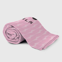 Плед флисовый INTER MIAMI HOME KIT, цвет: 3D-велсофт — фото 2