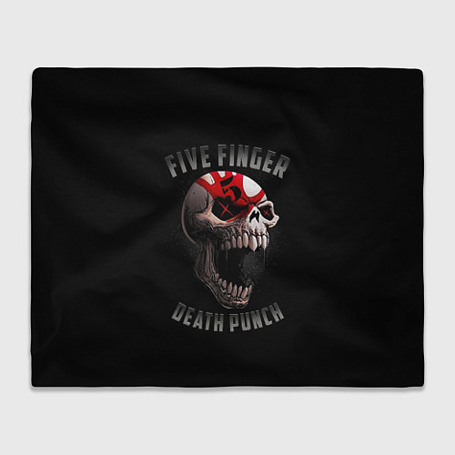 Плед Five Finger Death Punch 5FDP / 3D-Велсофт – фото 1