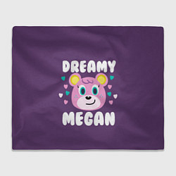 Плед флисовый Dreamy Megan, цвет: 3D-велсофт