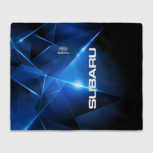 Плед Subaru / 3D-Велсофт – фото 1