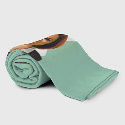 Плед флисовый Дана Скалли, цвет: 3D-велсофт — фото 2