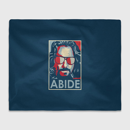 Плед ABIDE Большой Лебовский / 3D-Велсофт – фото 1