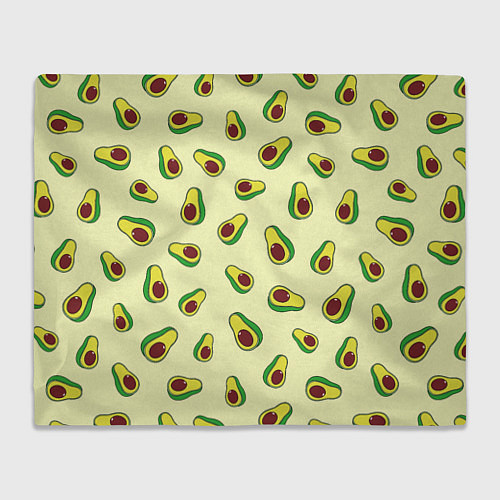 Плед Авокадо Avocado / 3D-Велсофт – фото 1