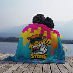 Плед флисовый Грифф Griff Brawl Stars, цвет: 3D-велсофт — фото 2