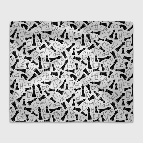 Плед Шахматы / 3D-Велсофт – фото 1