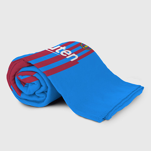 Плед Домашняя форма ФК «Барселона» / 3D-Велсофт – фото 2