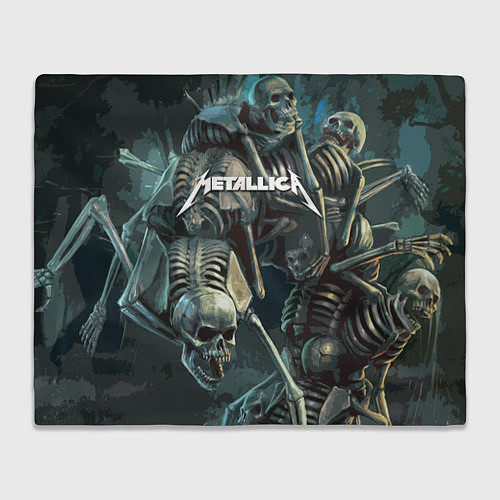 Плед Metallica Metal Skull / 3D-Велсофт – фото 1