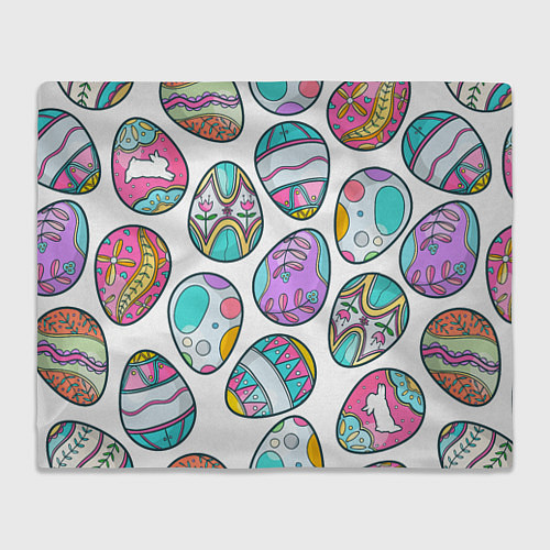 Плед Пасхальные яйца / 3D-Велсофт – фото 1